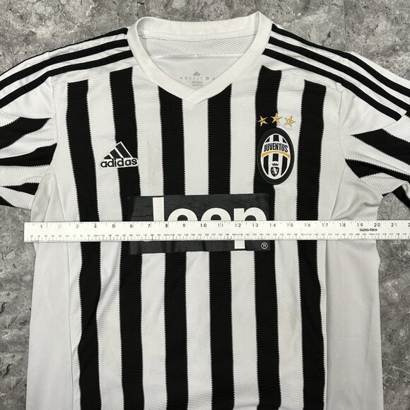 Adidas Jeep Juventus 2015/2016 Home Football Shirt Jersey Size L Adult - Picture 4 of 5